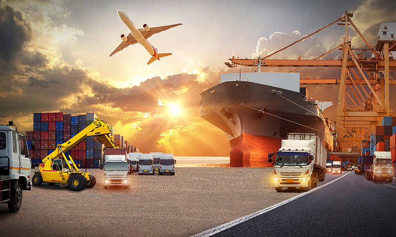 Global trade and logistics containers